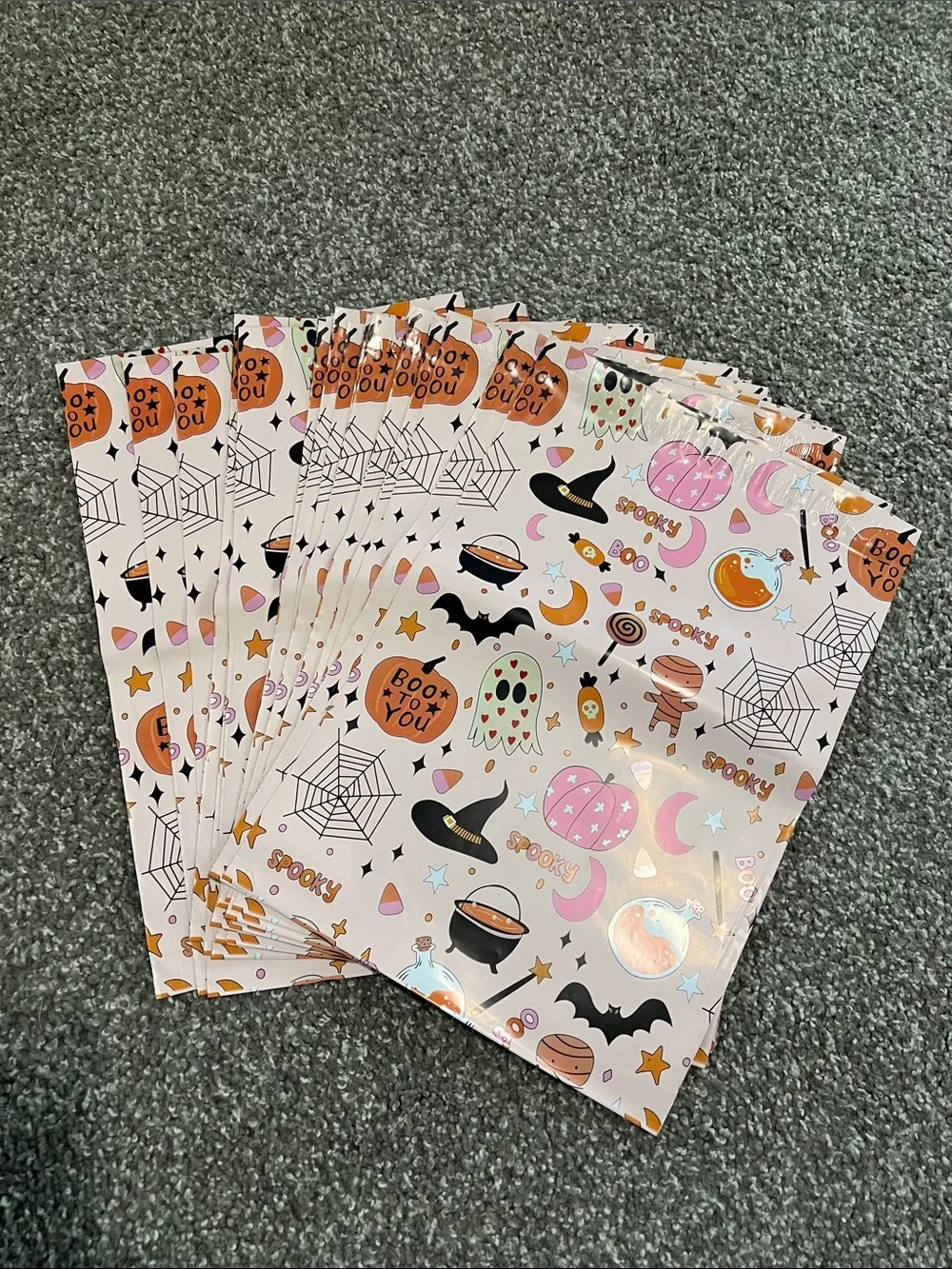 ❗️FINAL❗️ 🆕 25 HALLOWEEN 10x13 Poly Shipping Bags